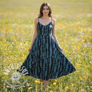 Viscose RADIANCE Imagine blue digital print