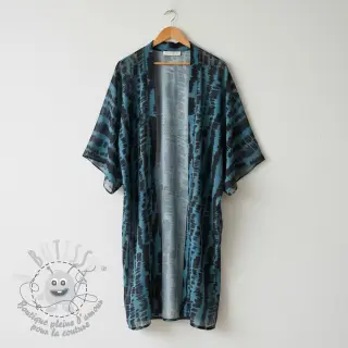 Viscose RADIANCE Imagine blue digital print