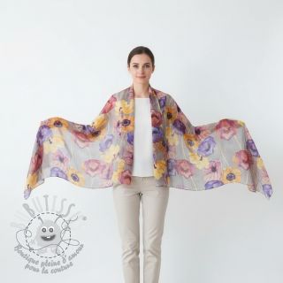 Viscose RADIANCE Flower Elia digital print