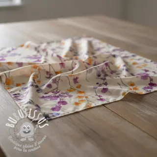 Viscose RADIANCE Ephora flowers digital print