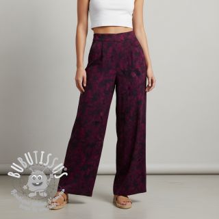 Viscose ROSELLA STRETCH Calle digital print