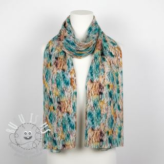 Viscose RAYON POPLIN Stripes design F digital print