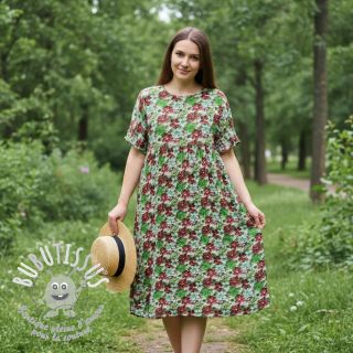 Viscose RAYON POPLIN Knitted design E digital print