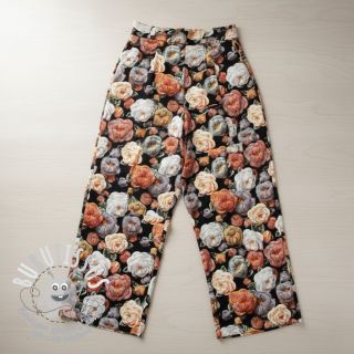 Viscose RAYON POPLIN Knitted design F digital print