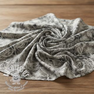 Viscose RAYON POPLIN Pattern design F digital print