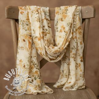 Viscose LUREX Fine leaves yellow