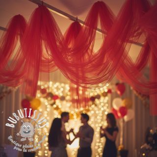 Tulle pour jupe tutu red 160 cm
