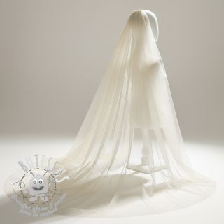 Tulle pour jupe tutu ROYAL SPARKLE ecru gold