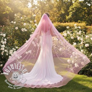 Tulle pour jupe tutu Rainbow glitter design B