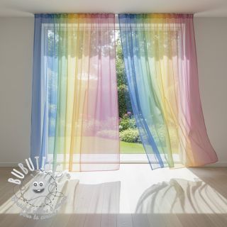 Tulle pour jupe tutu Rainbow design C