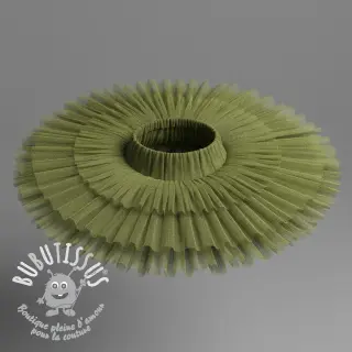 Tulle pour jupe tutu olive 160 cm