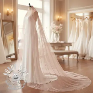 Tulle pour jupe tutu ROYAL SPARKLE rose gold
