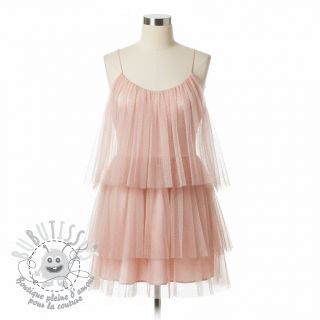 Tulle pour jupe tutu ROYAL SPARKLE rose gold
