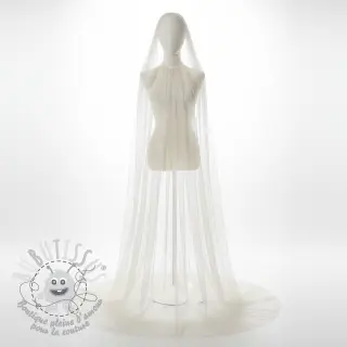 Tulle pour jupe tutu ROYAL SPARKLE white gold