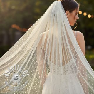 Tulle pour jupe tutu DOT ecru