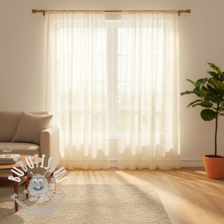 Tulle pour jupe tutu DOT ecru