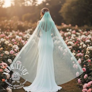 Tulle pour jupe tutu DOT light mint