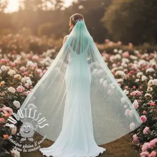 Tulle pour jupe tutu DOT light mint
