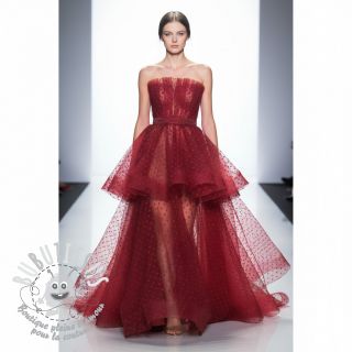 Tulle pour jupe tutu SPOT bordeaux