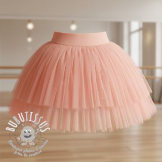 Tulle pour jupe tutu apricot 160 cm