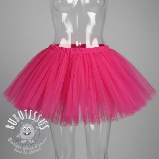 Tulle pour jupe tutu fuchsia 160 cm