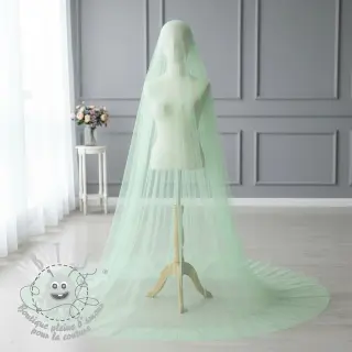 Tulle pour jupe light mint 160 cm