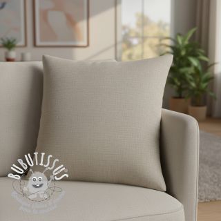 Tissu mélange lin et cotton Lico beige