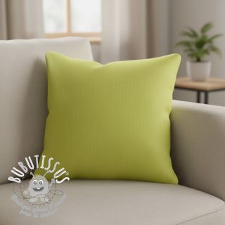Tissu mélange lin et cotton Fishbone bright green