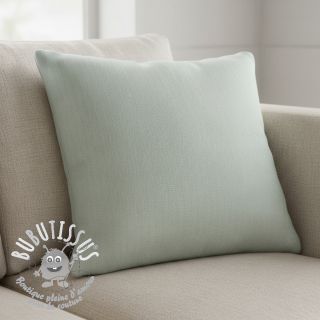 Tissu mélange lin et cotton Fishbone light mint