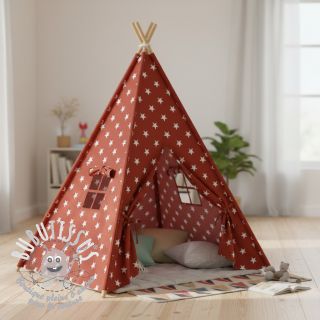 Tissu coton Stars terra