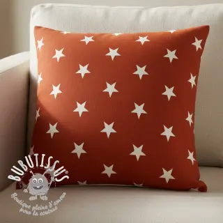 Tissu coton Stars terra
