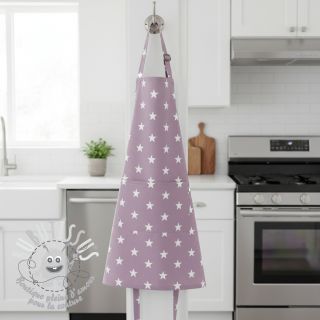 Tissu coton Stars lilac