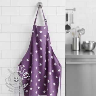 Tissu coton Stars purple