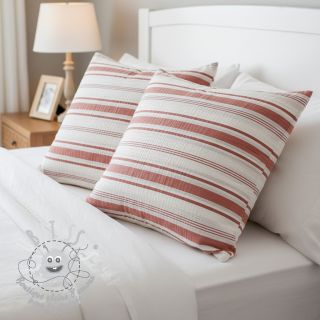 Tissu coton YARN DYED Structure brique