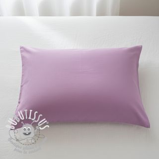 Tissu Popeline de coton rose lilac