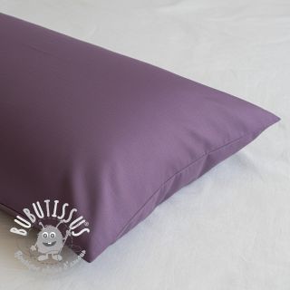 Tissu Popeline de coton plum