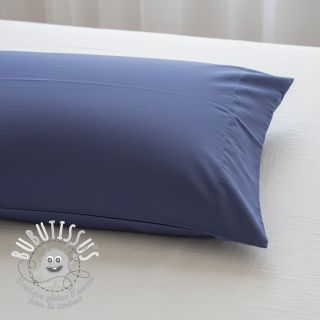 Tissu Popeline de coton dark blue lavender