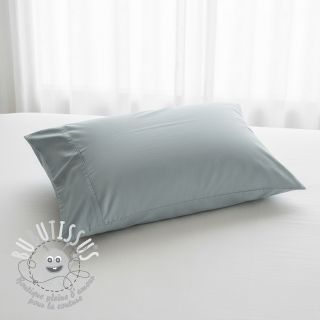 Tissu Popeline de coton pale turquoise