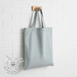 Tissu Popeline de coton pale turquoise