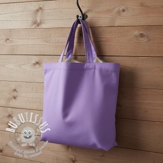 Tissu Popeline de coton purple