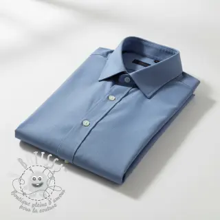Tissu Popeline de coton jeans