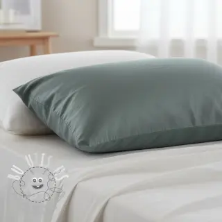 Tissu Popeline de coton ocean green