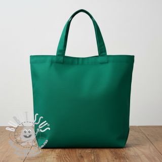 Tissu Popeline de coton dark emerald