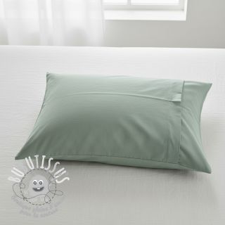 Tissu Popeline de coton dark mint