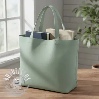 Tissu Popeline de coton dark mint