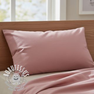 Tissu Popeline de coton blush