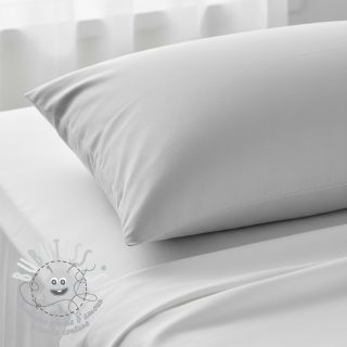 Tissu Popeline de coton light grey