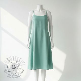 Tissu Popeline de coton fresh sage