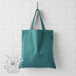 Tissu Popeline de coton dark petrol