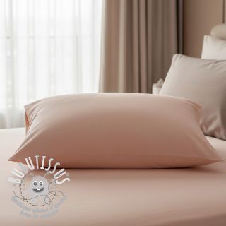 Tissu Popeline de coton rose